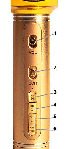 mic-ys-63-7 Инструкция караоке-микрофон