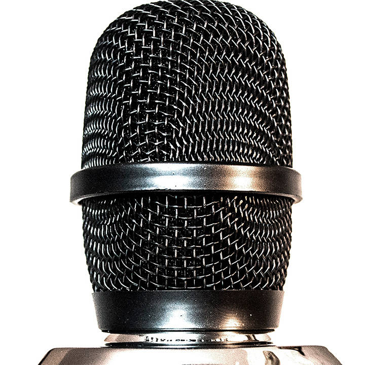 karaoke-mikrofon-ys-63-black-5 Беспроводной караоке-микрофон с колонкой YS-63 черный