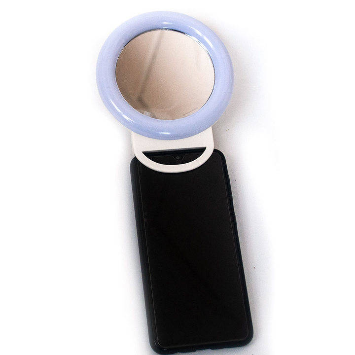 selai-lampa-hr20-5 Кольцевая лампа для селфи с зеркалом