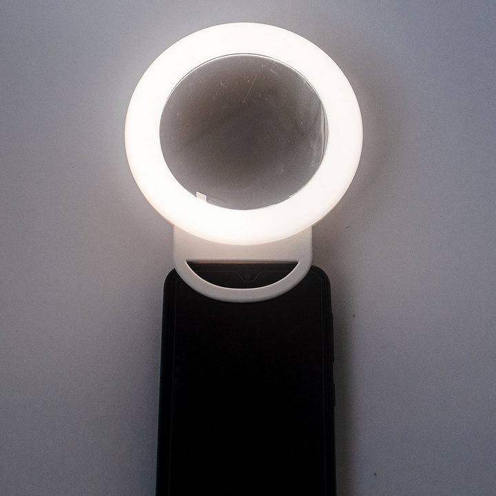 selai-lampa-hr20-8 Кольцевая лампа для селфи с зеркалом