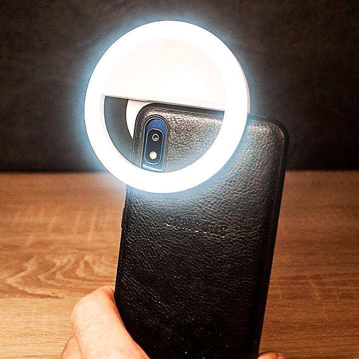 selfi-light-8mm-white-7 Кольцевая селфи лампа для телефона